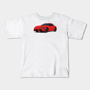 Supra 5th Generation GR A90 red Kids T-Shirt